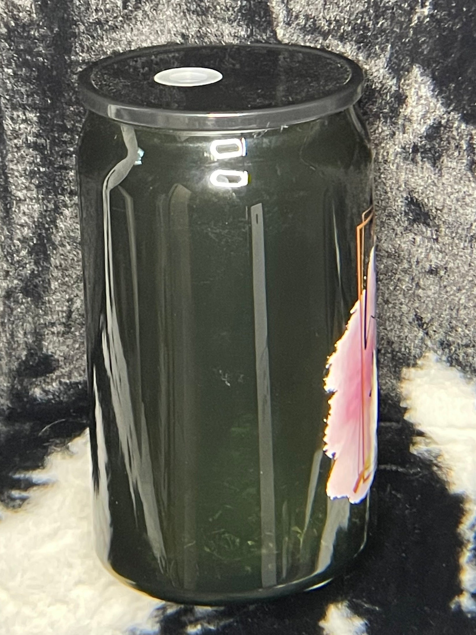 Acrylic Cup - 10oz, Black, f*** Humble just Hustle