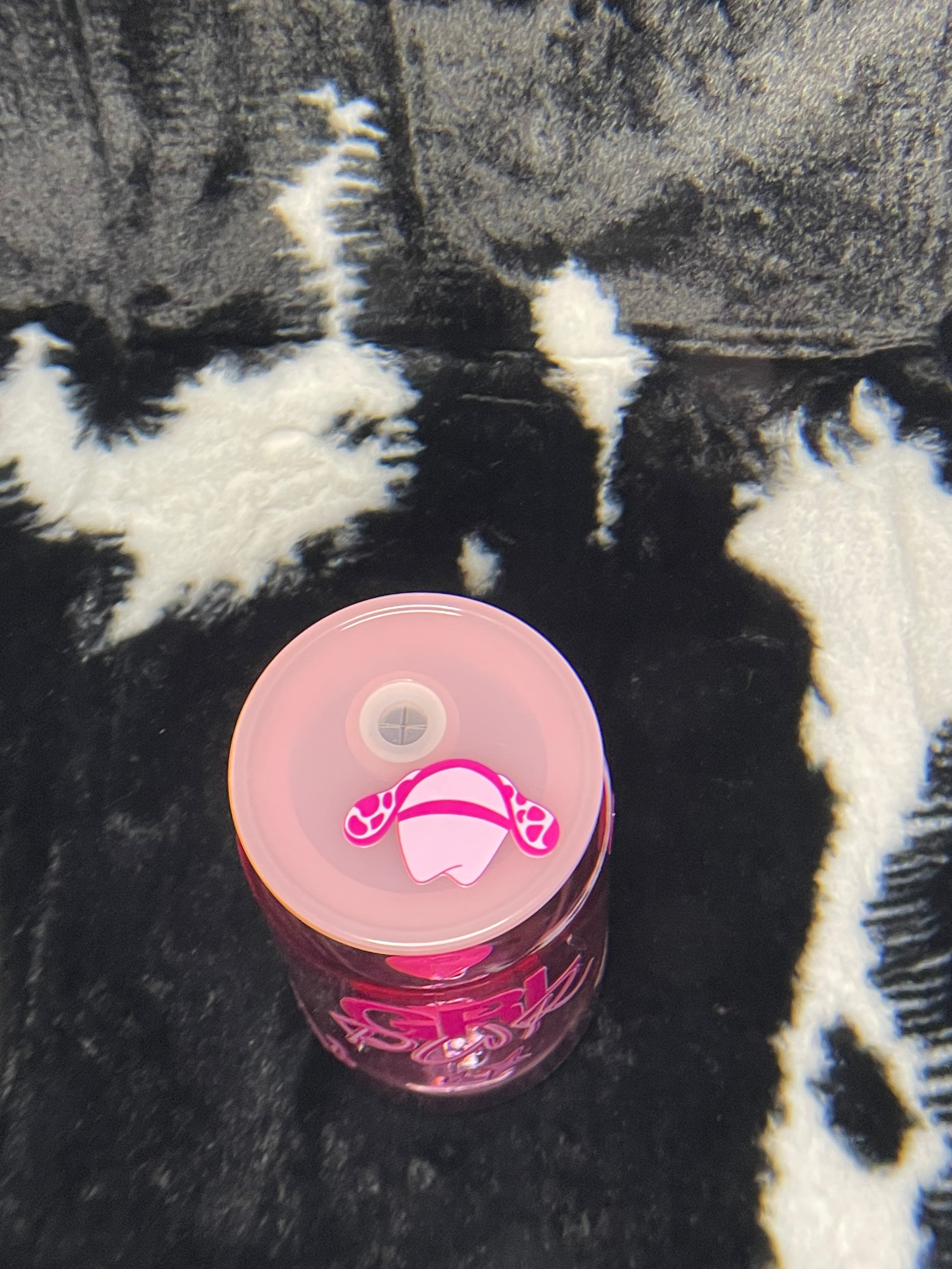 Acrylic Cup - 10oz, Pink, Girl Power