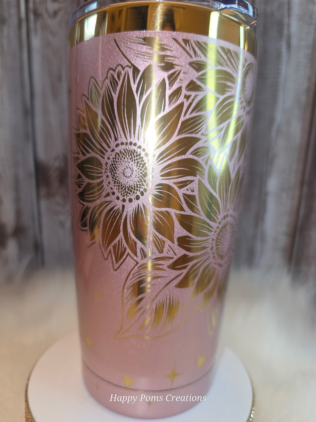 Pink Glitter Coffee Tumbler, Cow Lover Gift, Cute Insulated Travel Mug, “Coffee Mode” Cup, Girly Glam Cup, Fits Car Cup Holder