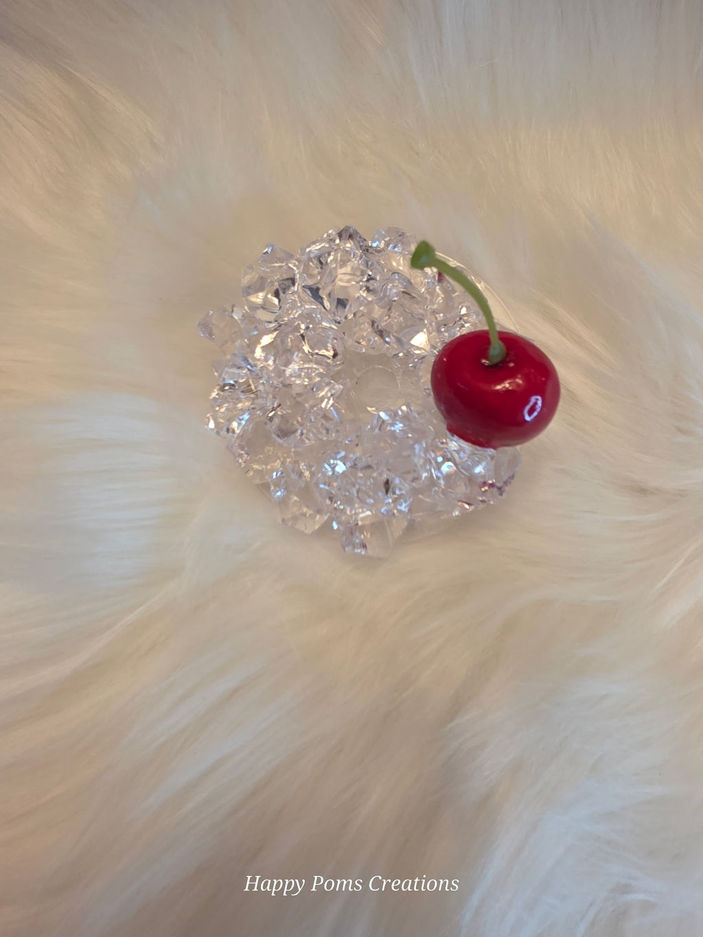 Acrylic Mason Jar - 15 oz, Snow Globe, Cherry Jubilee