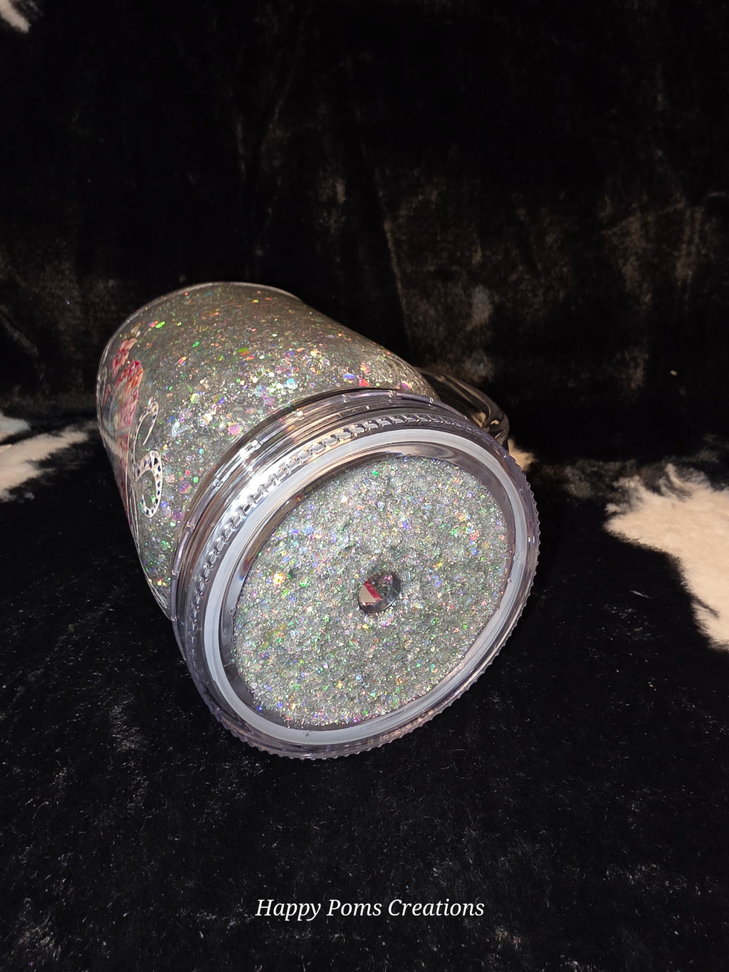 Salty Soul Glitter Mason Jar Tumbler | Beach Lover Cup | Coastal Seashell Glitter Mug | Ocean Inspired Travel Cup | Summer Gift for Her