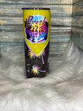 Stainless Steel Tumbler - 24 oz, Beachy Vibes