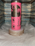 Stainless Steel Tumbler -- 24 oz, Laser Engraved, Dragon Fantasy Game