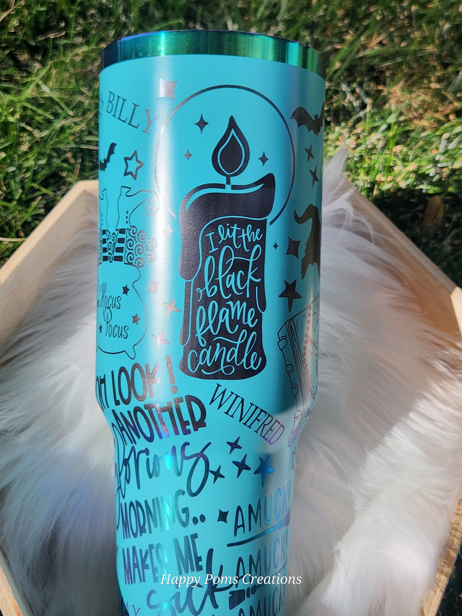 Laser engraved Stainless Steel Stanley Dupe - 40 oz, I Smell Children