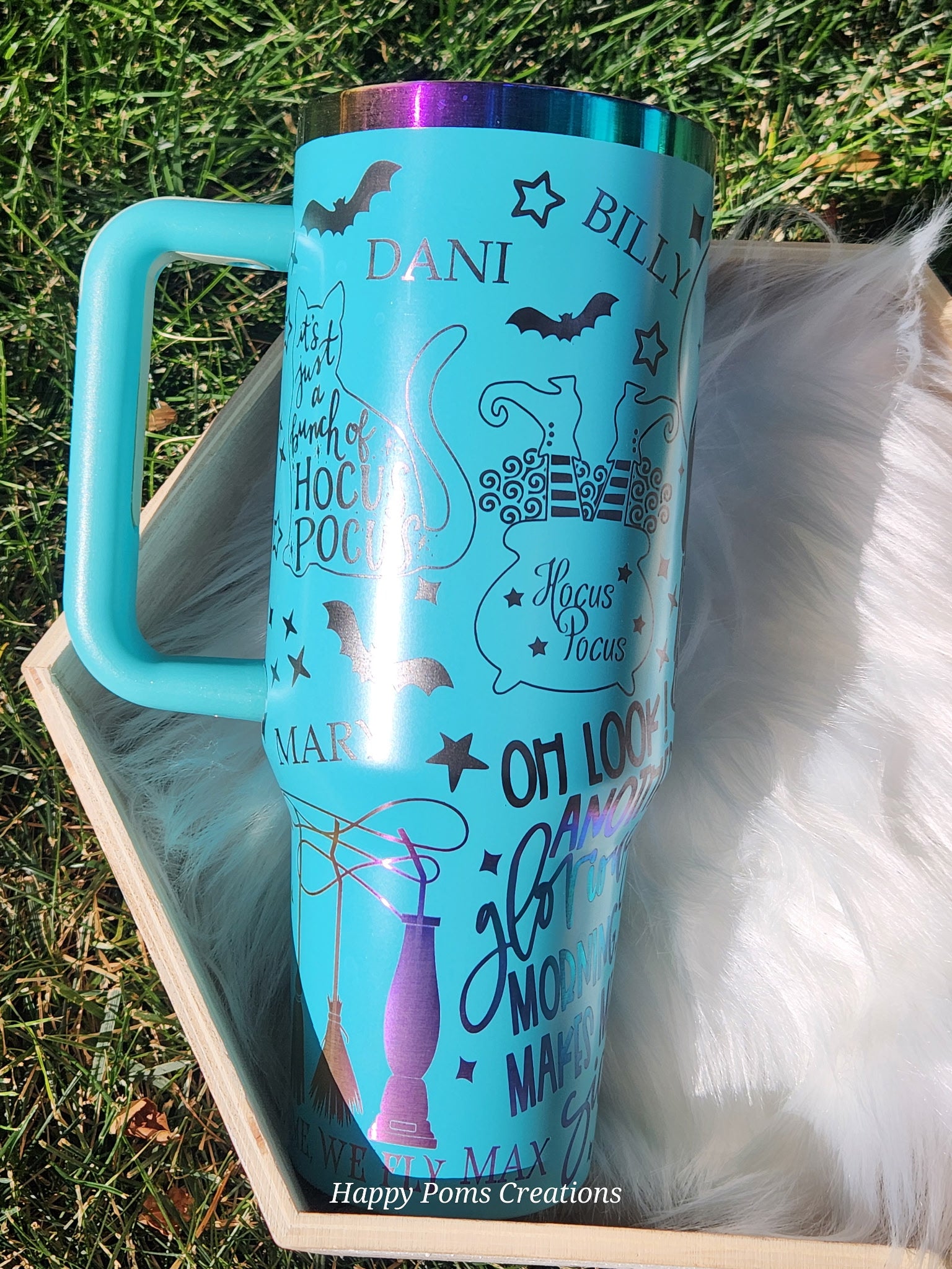 Laser engraved Stainless Steel Stanley Dupe - 40 oz, I Smell Children