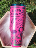 Laser engraved Stainless Steel Stanley Dupe - 40 oz, Hot Pink Sugar & Spice Book Club